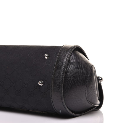 Gucci Monogram Bamboo Bullet Bag Black 9 of 9