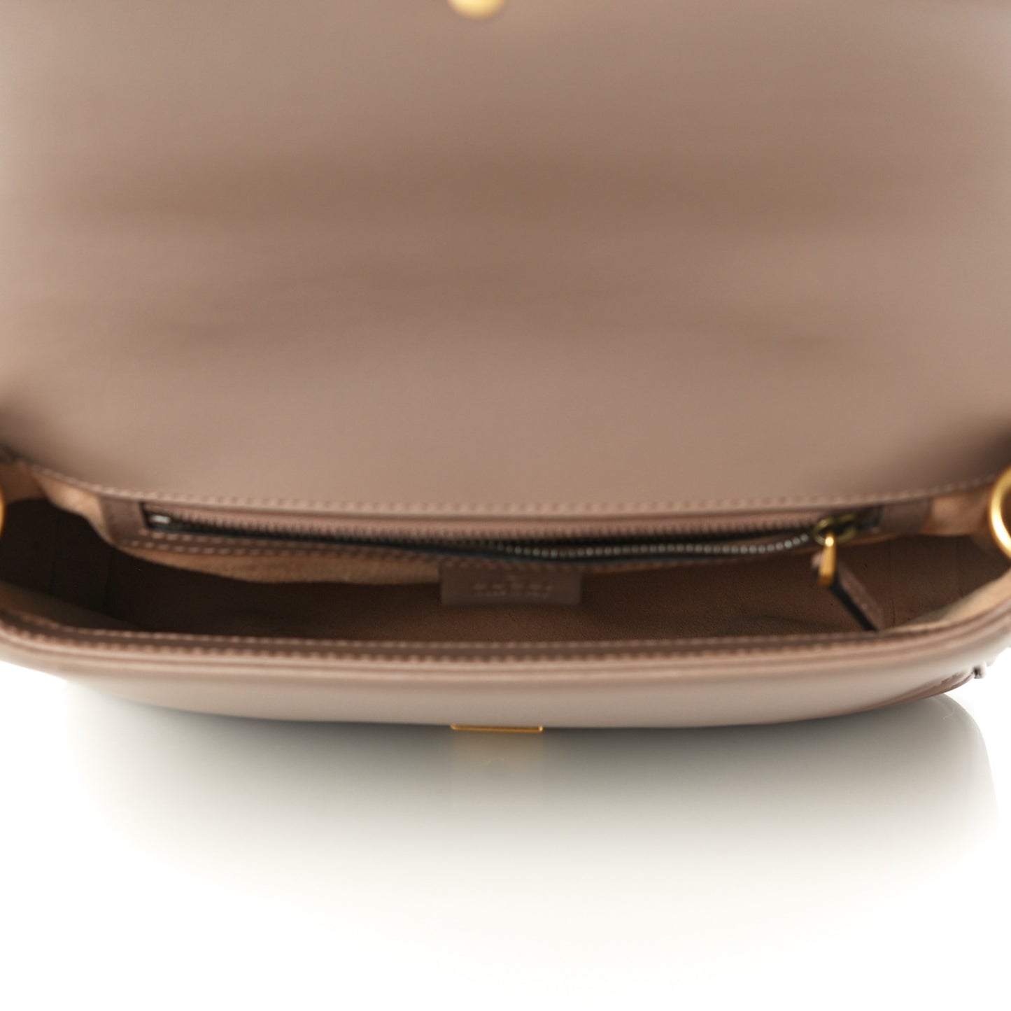 Calfskin Matelasse Small GG Marmont Top Handle Shoulder Bag Porcelain Rose