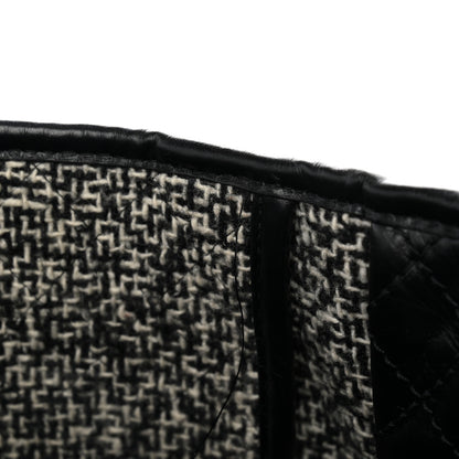 Chanel Calfskin Tweed Medium Deauville Tote Black Multicolor 13 of 13