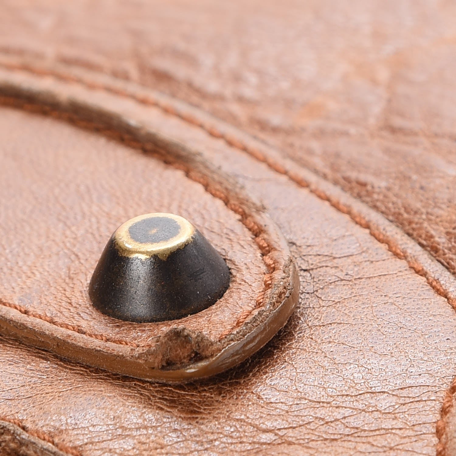 Balenciaga Chevre Classic Hardware City Cognac 278715 – FASHIONPHILE