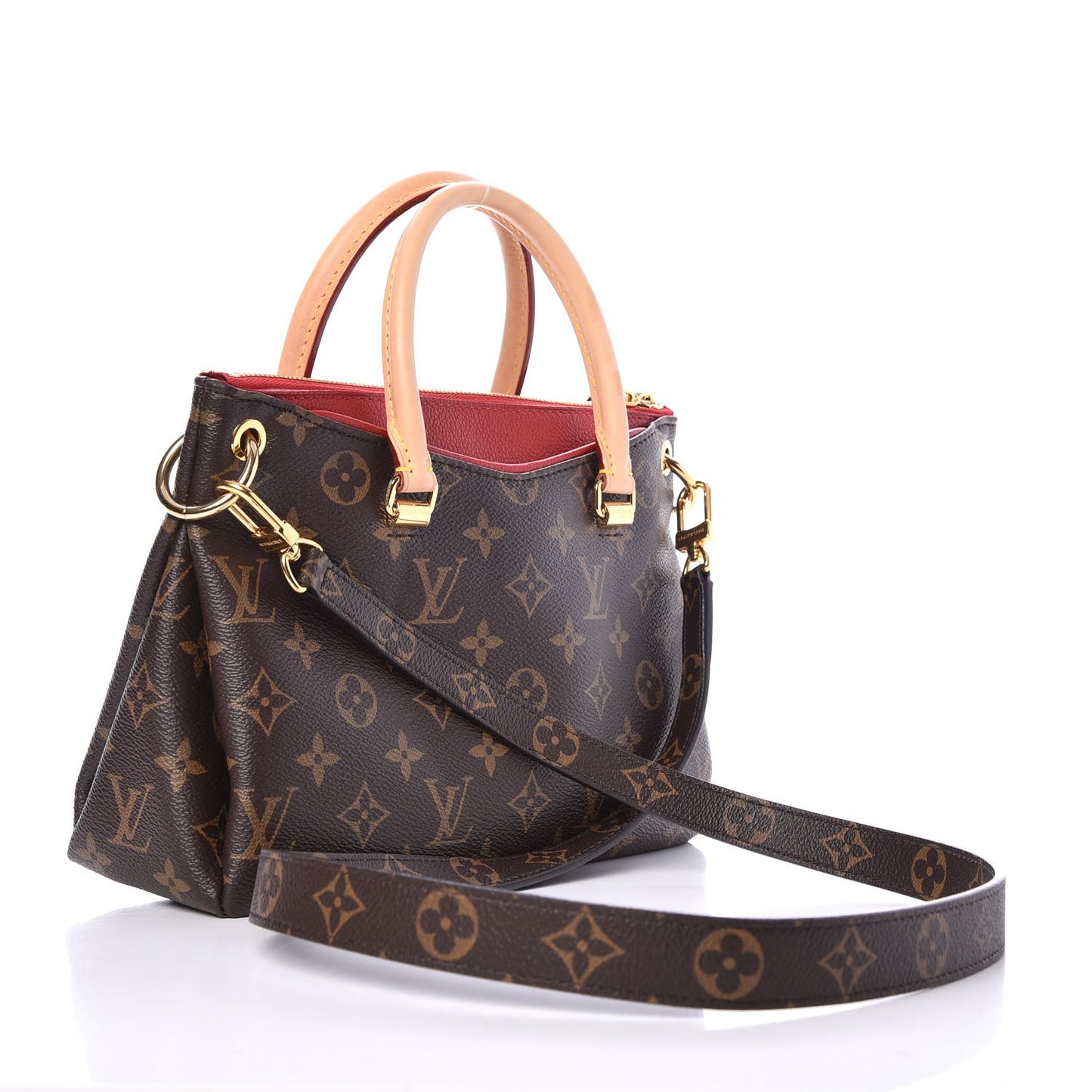 Monogram Pallas BB Cherry