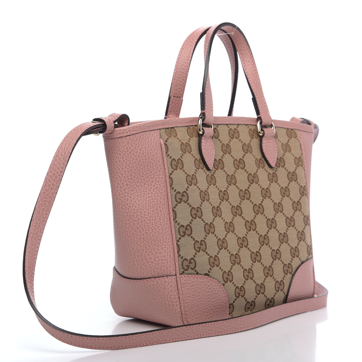 Gucci Monogram Small Bree Tote Beige Soft Pink 4 of 10