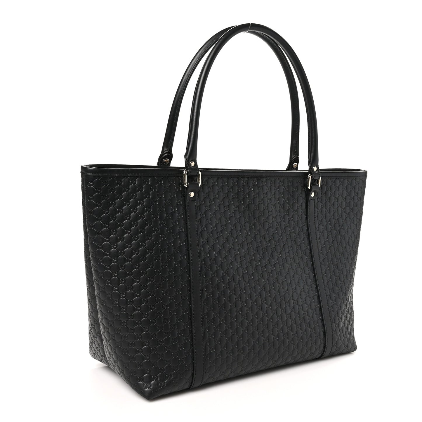 Microguccissima Medium Joy Tote Black