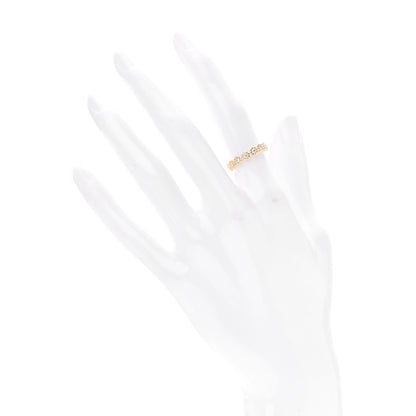 Cartier 18K Yellow Gold Diamond Cactus de Cartier Wedding Band Ring 48 4.5 2 of 5