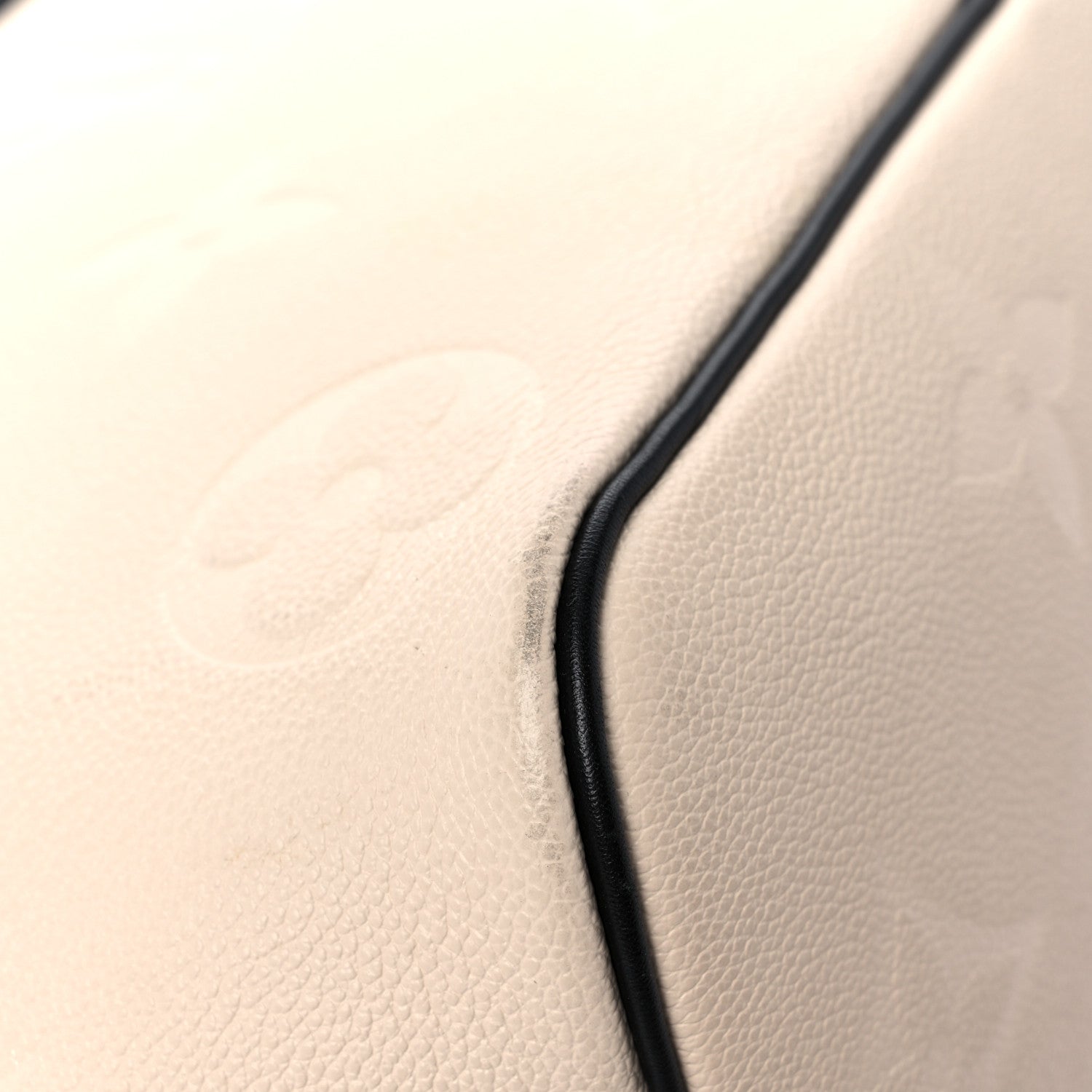 Louis Vuitton Empreinte Monogram Giant Wild At Heart Neverfull MM Creme 10 of 15