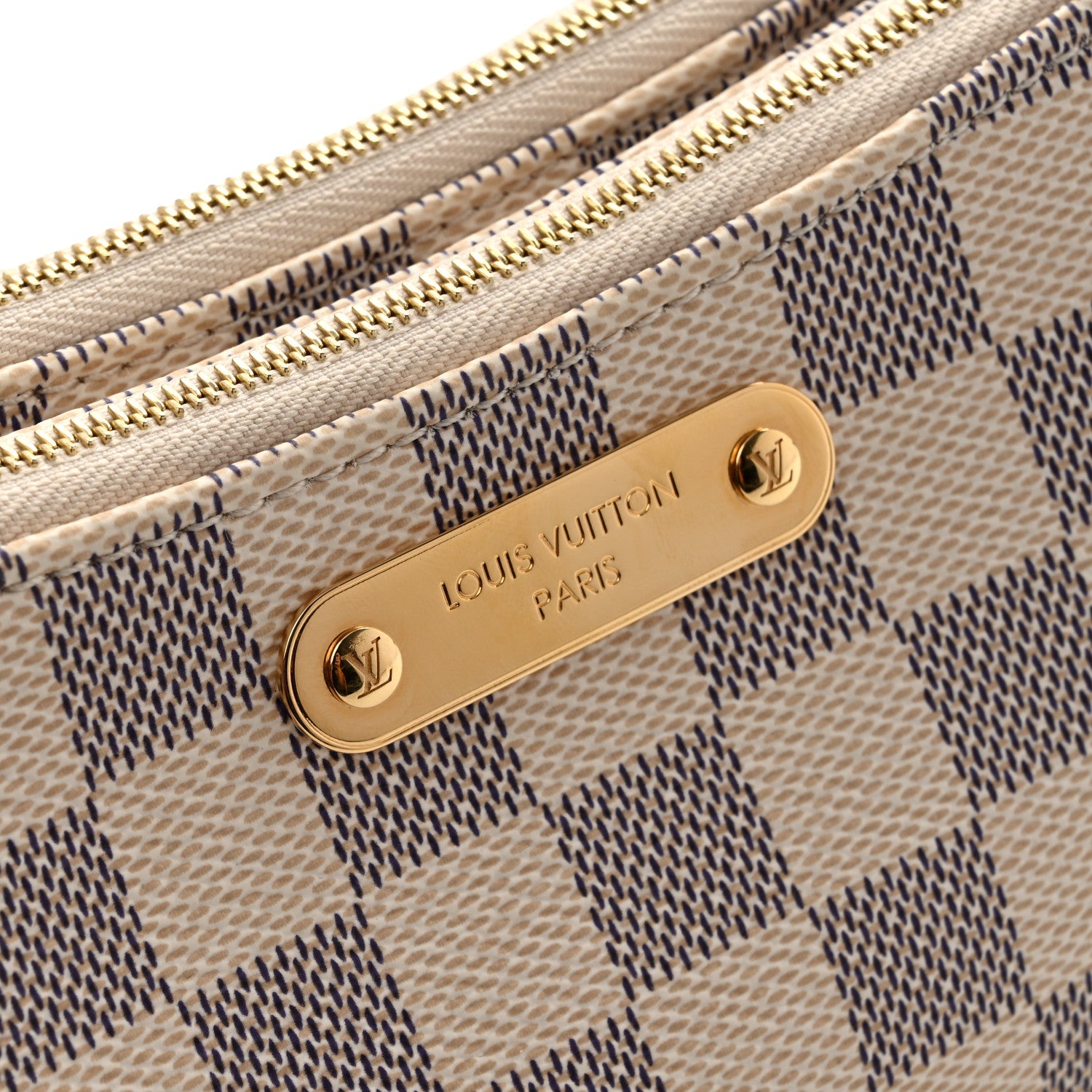 Louis Vuitton Damier Azur Liv Pochette 10 of 11