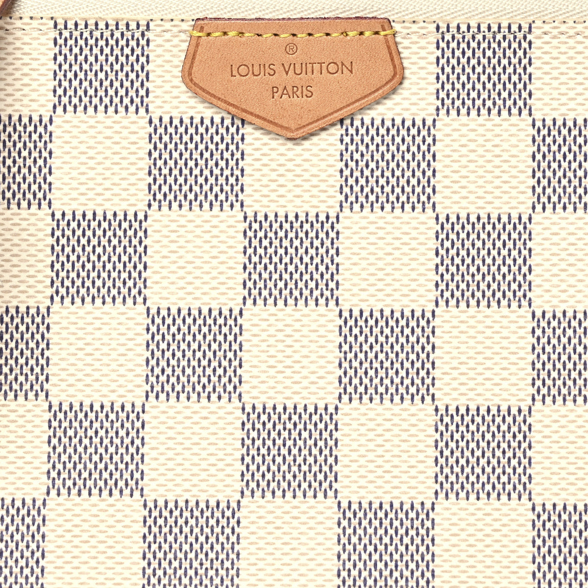 Louis Vuitton Damier Azur Double Zip Pochette 8 of 10