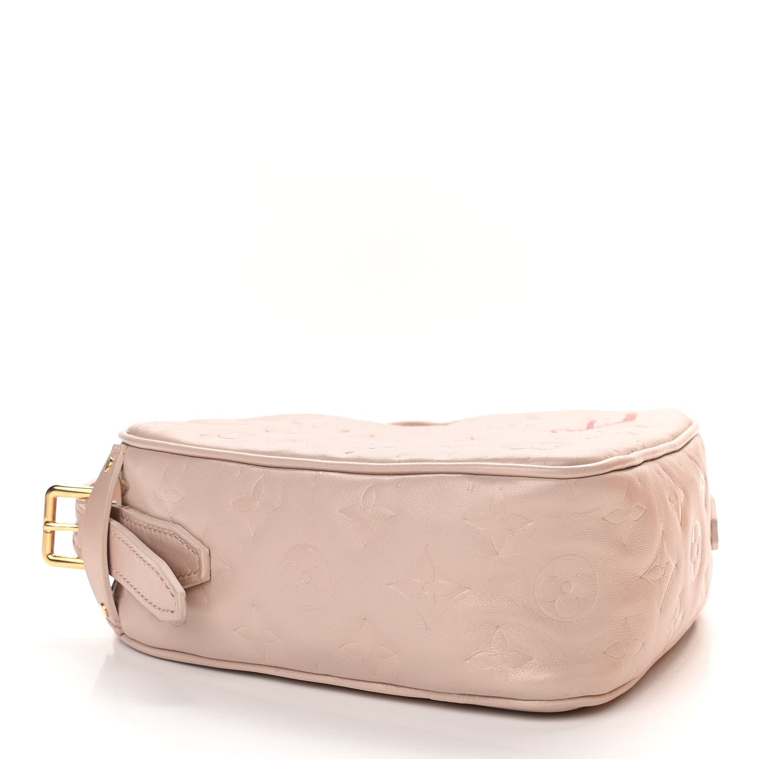 Louis Vuitton Lambskin Embossed Monogram Fall In Love Sac Coeur Light Pink 4 of 10