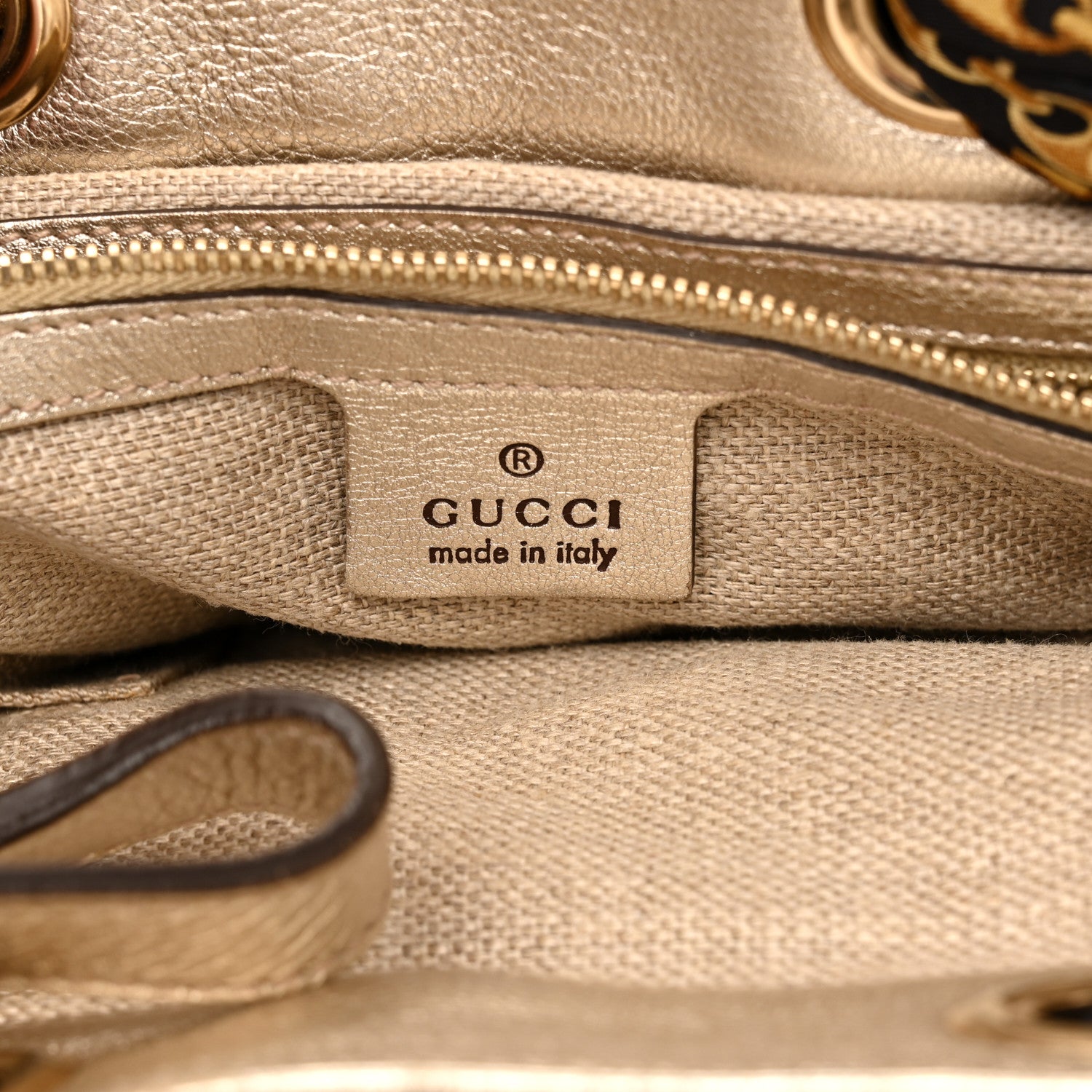 Gucci Natural Straw Large Positano Tote 6 of 15