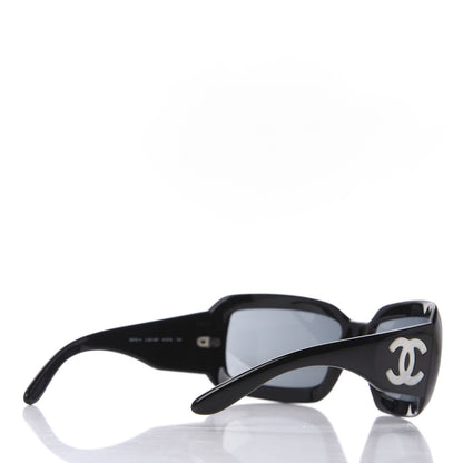 Chanel Mother of Pearl CC Sunglasses 5076-H Black 4 of 8
