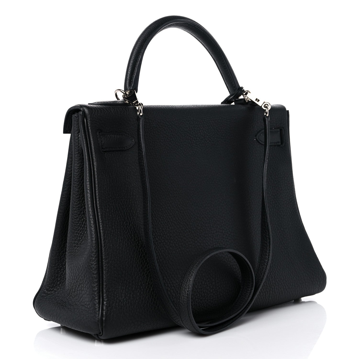 Hermes Togo Kelly Retourne 32 Black 3 of 15