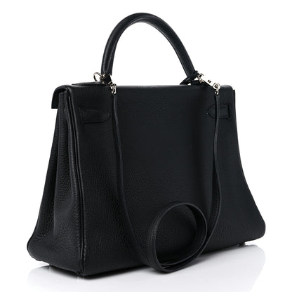 Hermes Togo Kelly Retourne 32 Black 3 of 15