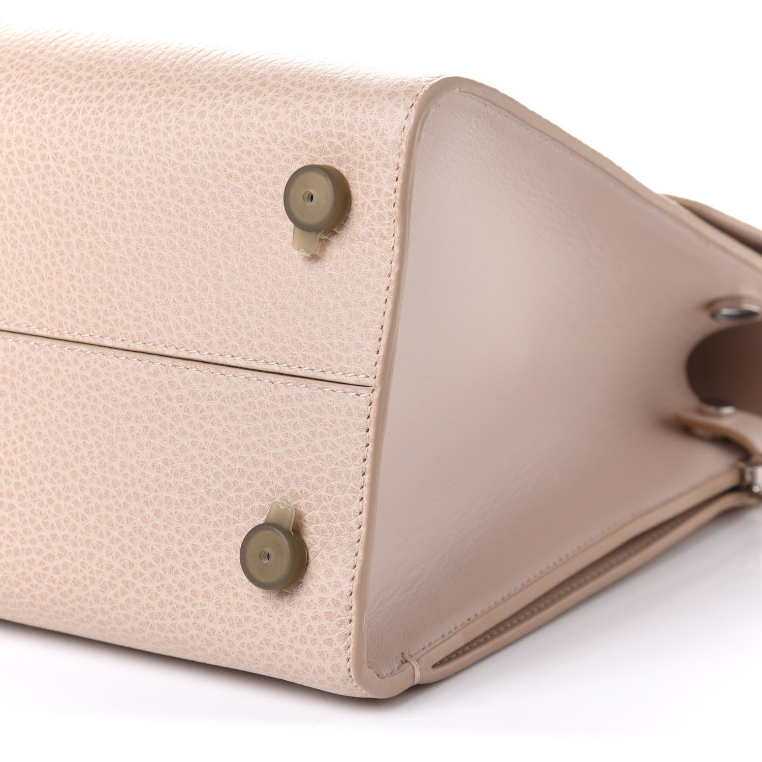 Christian Dior Grained Calfskin Medium Diorever Flap Tapioca 10 of 10