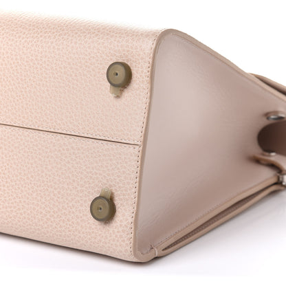 Christian Dior Grained Calfskin Medium Diorever Flap Tapioca 10 of 10