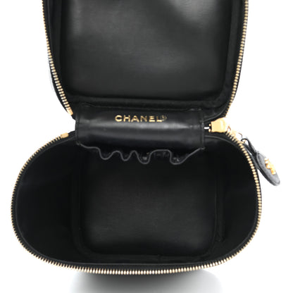 Chanel Caviar Vanity Cosmetic Case Black 5 of 7
