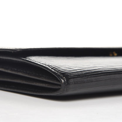 Louis Vuitton Epi Sarah Wallet Black 7 of 9