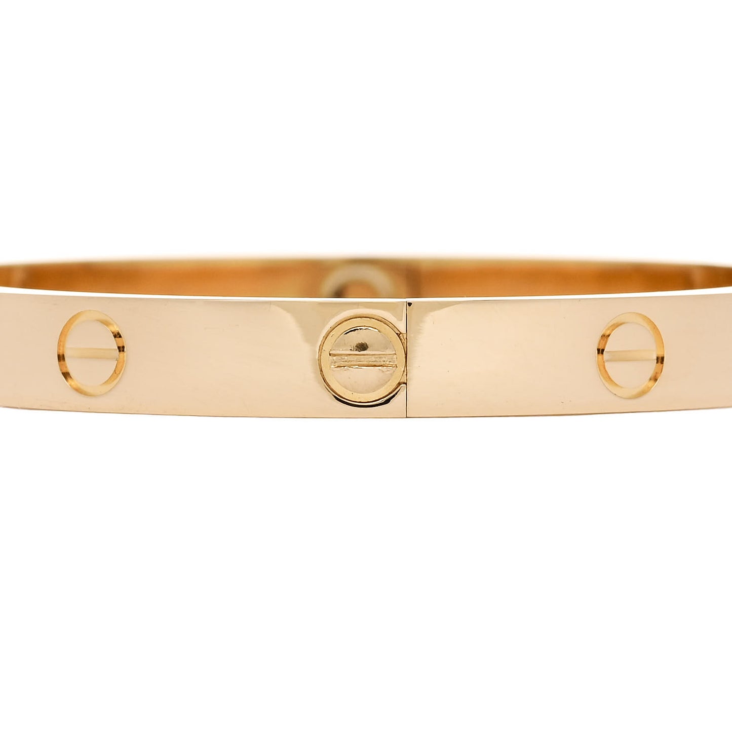 18K Yellow Gold LOVE Bracelet 17