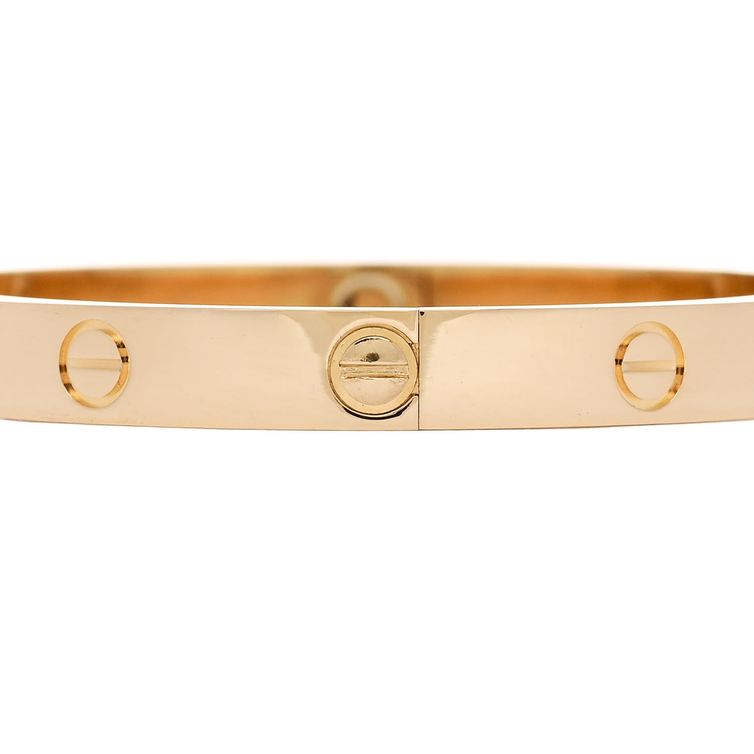 Cartier 18K Yellow Gold LOVE Bracelet 17 3 of 8