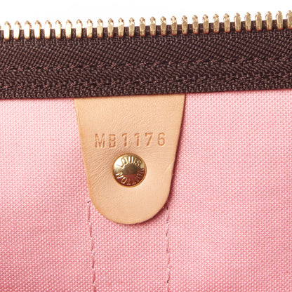Louis Vuitton Monogram Jungle Dots Keepall Bandouliere 50 Sugar Pink Poppy 13 of 13