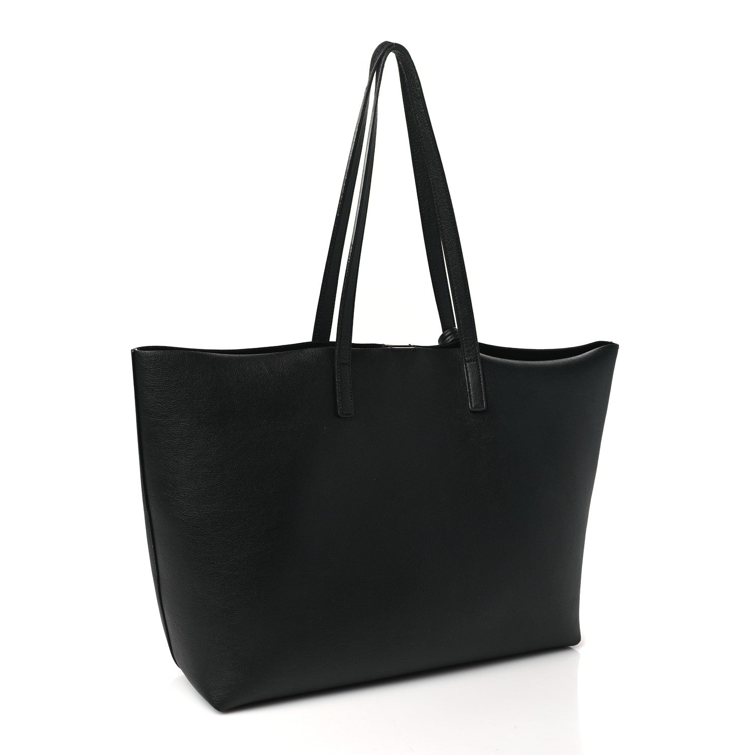 Saint Laurent Calfskin Large Shopping Tote Black 4 of 13