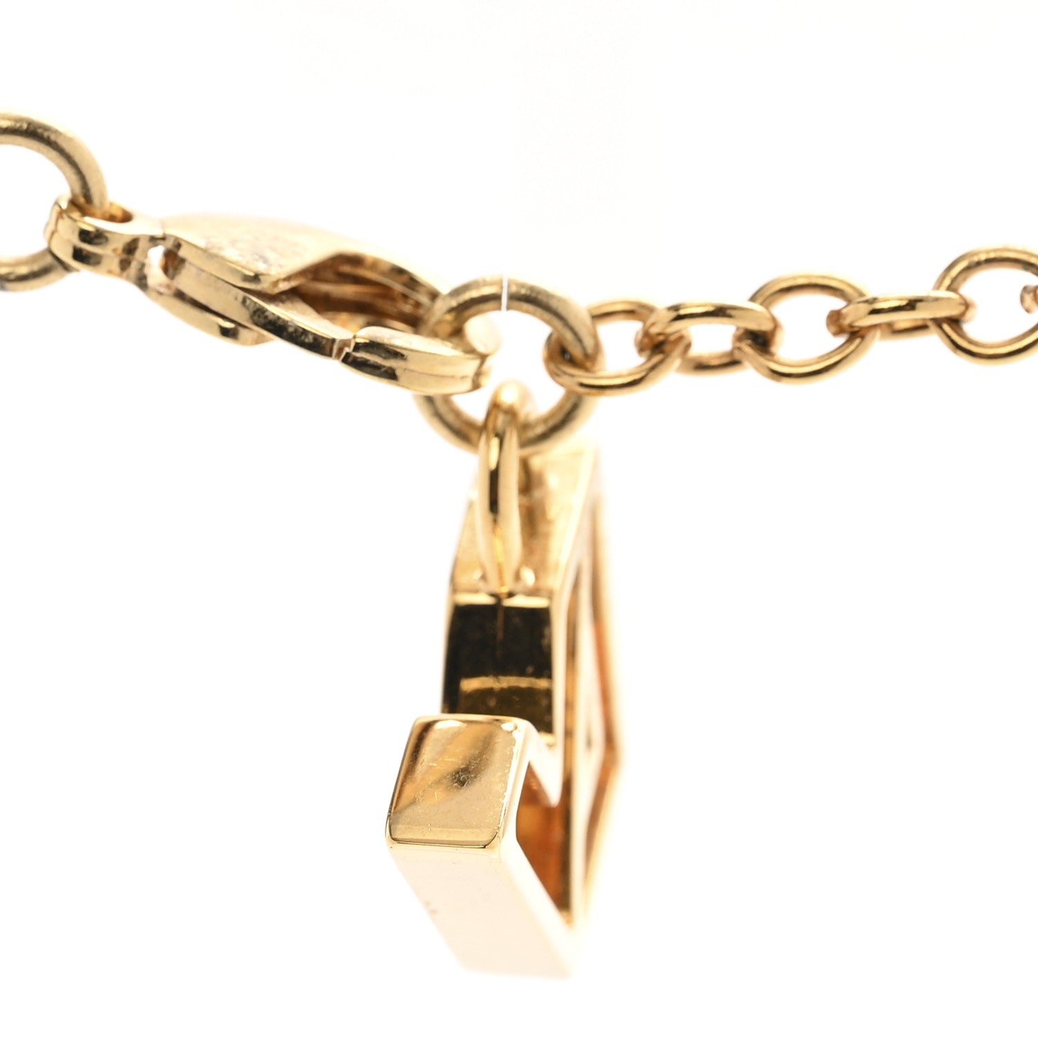 Louis Vuitton Magnetic Pendant Necklace Black 6 of 8