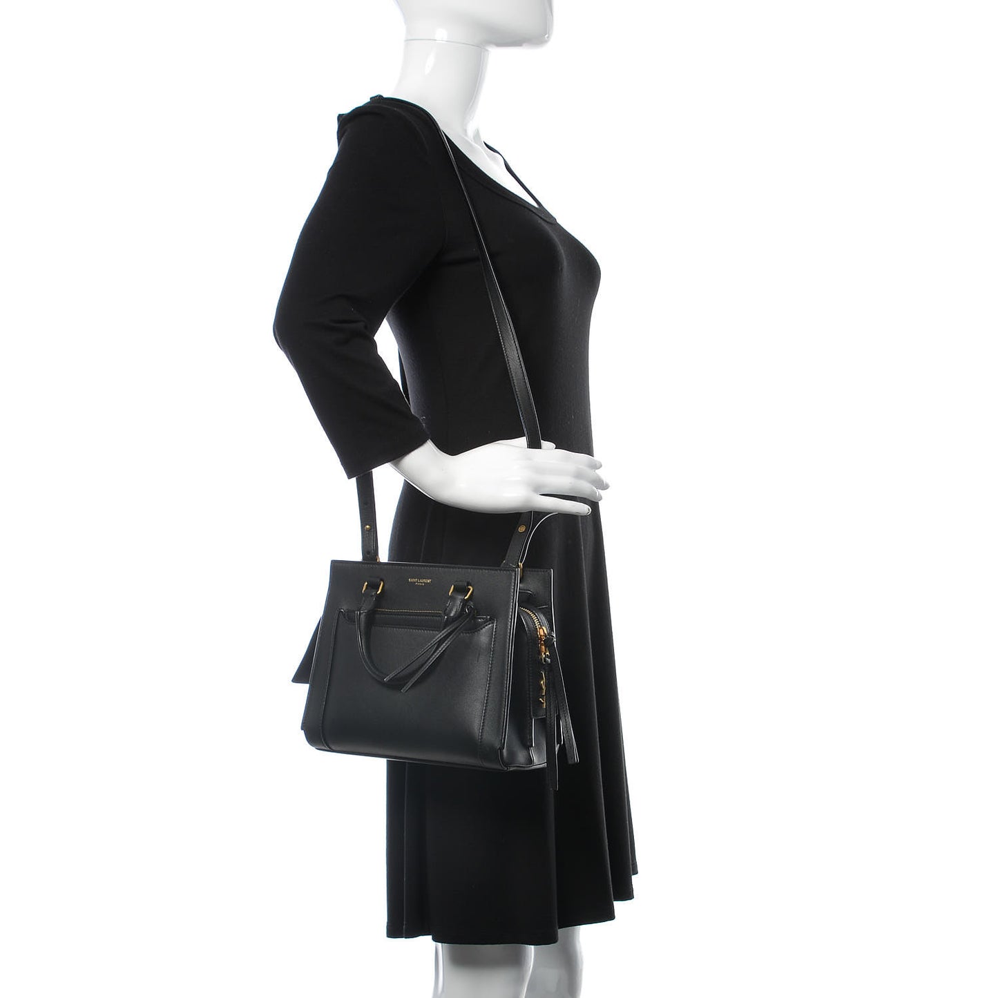 Smooth Calfskin Small Eastside Tote Black