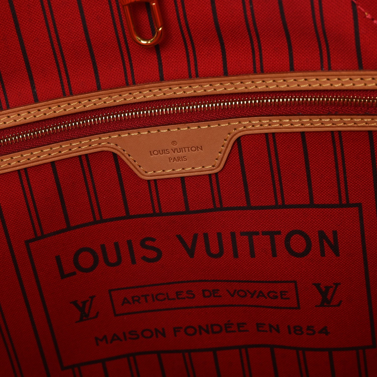 Louis Vuitton Monogram Neo Neverfull MM Cherry 7 of 12