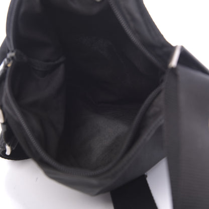 Prada Nylon Flat Messenger Bag Black 5 of 15