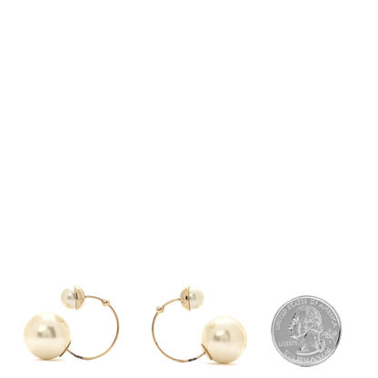 Christian Dior Pearl Mise En Dior Tribales Earrings White 2 of 4