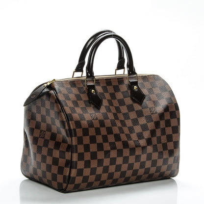 Louis Vuitton Damier Ebene Speedy 30 3 of 7