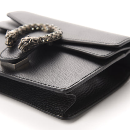 Gucci Calfskin Mini Dionysus Shoulder Bag Black 7 of 10