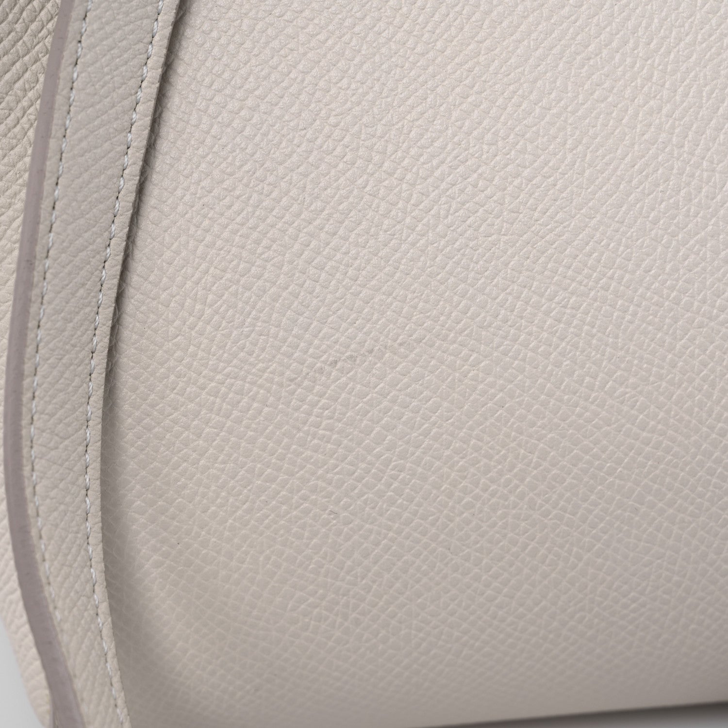 Celine Grained Calfskin Mini Belt Bag White 12 of 14