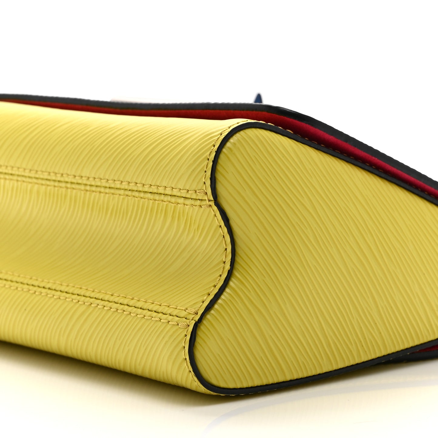 Epi Twist Braided Strap Shoulder Bag PM Vert Acide