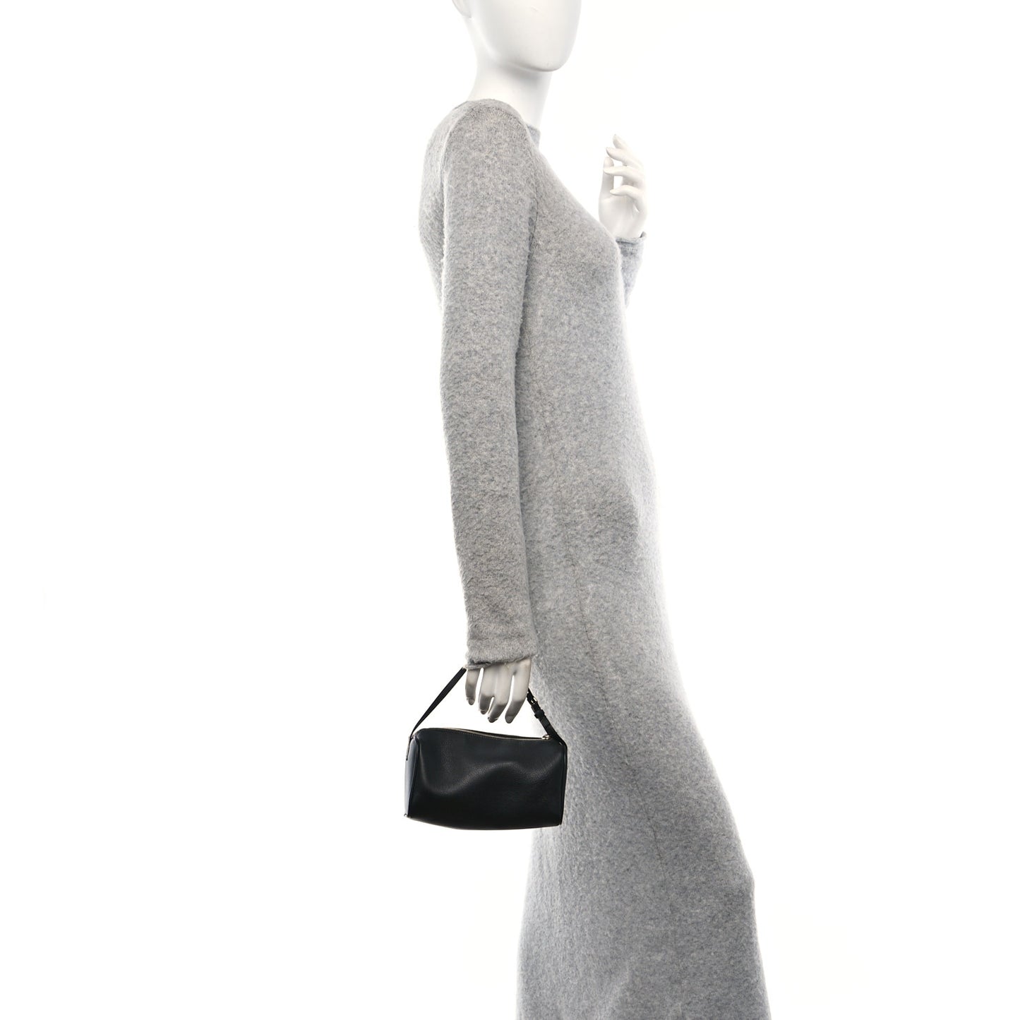 Grained Calfskin 90's Bag Black