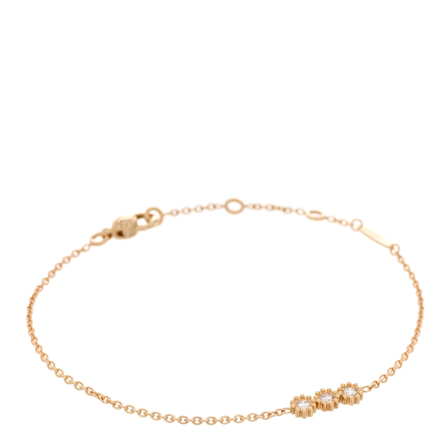 18K Yellow Gold Diamond Mimirose Bracelet