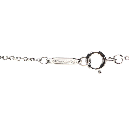 Tiffany 18K White Gold Mini Diamond Bow Pendant Necklace 4 of 6