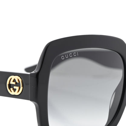 Gucci Oversized Square GG0036S Sunglasses Black 5 of 10