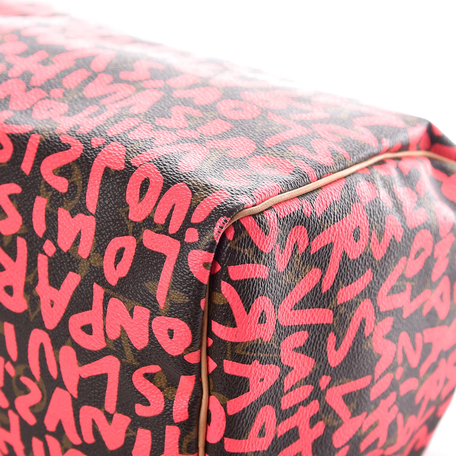 Louis Vuitton Monogram Graffiti Speedy 30 Fuchsia 13 of 16