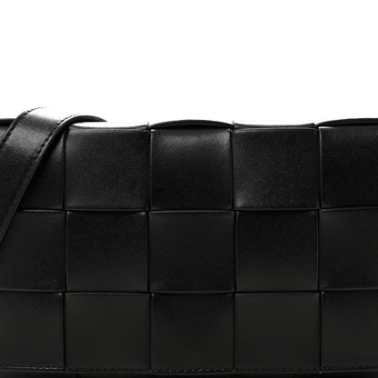 Bottega Veneta Nappa Maxi Intreccio Cassette Bag Black 8 of 12