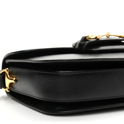 Gucci Azalea Calfskin Horsebit 1955 Shoulder Bag Black 9 of 13