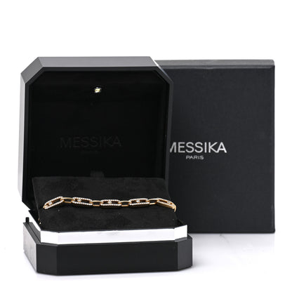 Messika 18K Yellow Gold Diamond Pave Move Link Bracelet 4 of 4