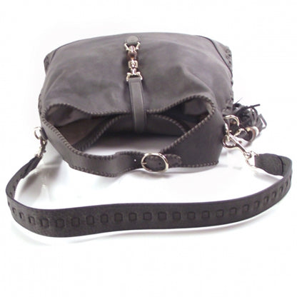 Gucci Leather New Jackie Hobo Gray 5 of 10
