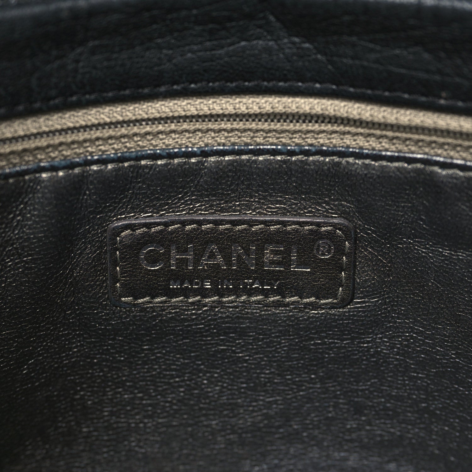 Chanel Distressed Lambskin Lady Braid Flap Black 5 of 9