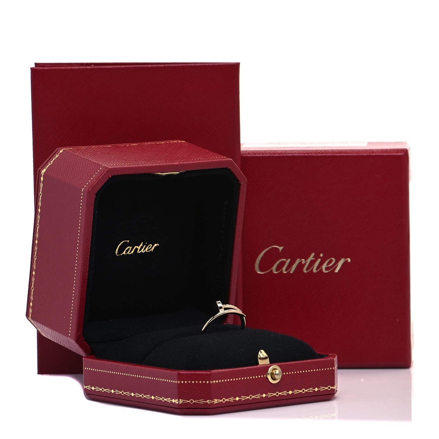 Cartier 18K Pink Gold Small Juste Un Clou Ring 51 5.75 5 of 5