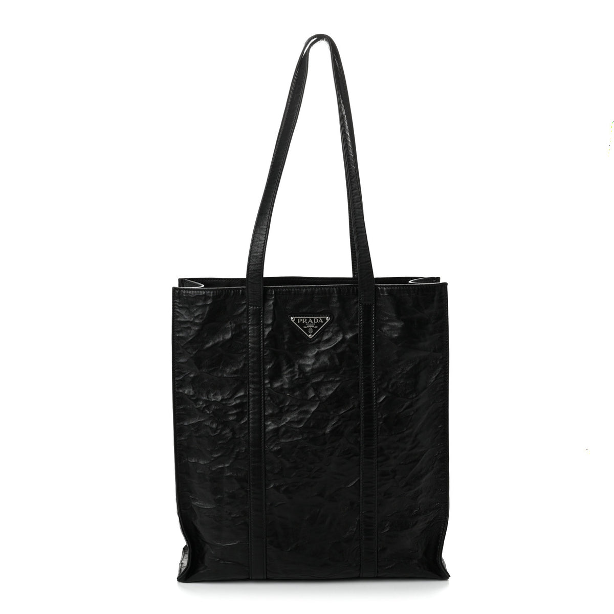 Nappa Antique Tote Black