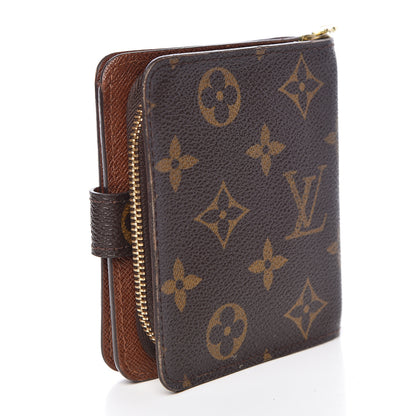 Louis Vuitton Monogram Compact Zippe Zipped Wallet 3 of 9