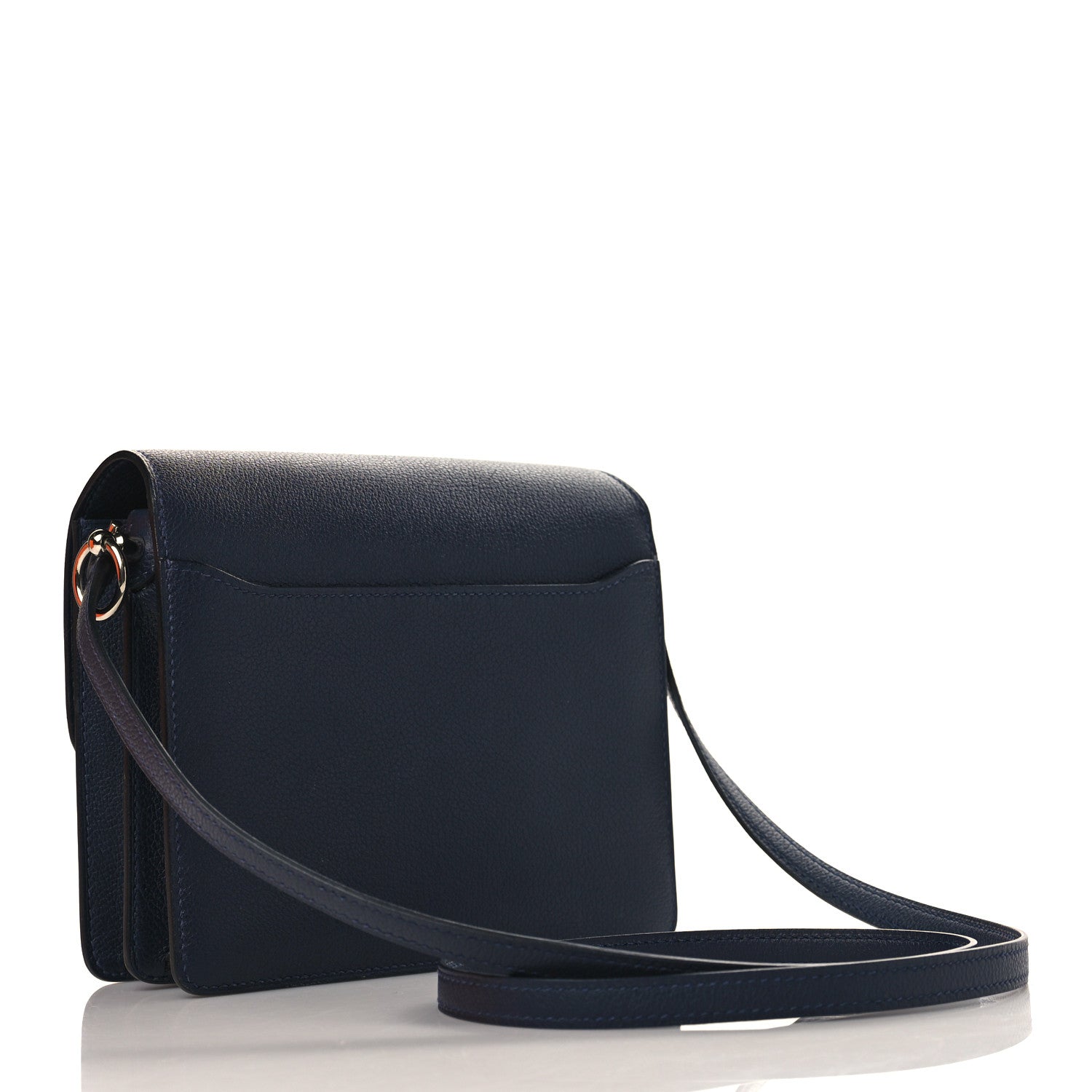 Hermes Evercolor Mini Sac Roulis Bleu Nuit 3 of 10