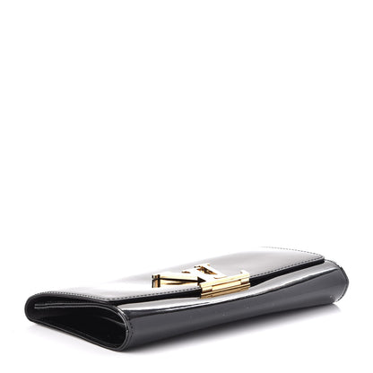 Louis Vuitton Patent Louise Clutch Black 4 of 9