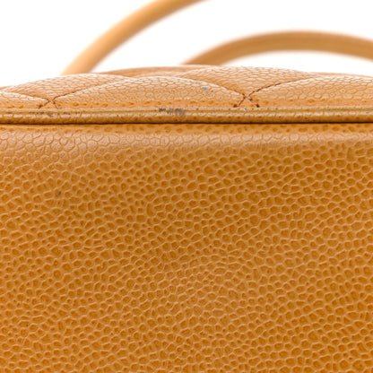 Chanel Caviar Quilted Medallion Tote Beige 7 of 13