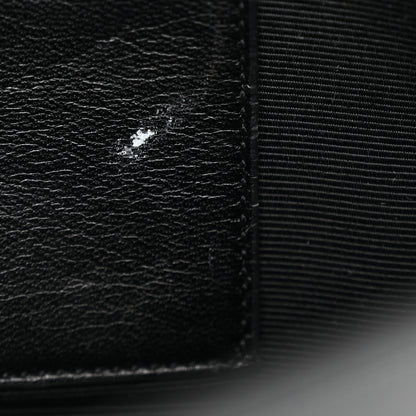 Saint Laurent Grain De Poudre Monogram Cassandre Clutch Black 16 of 17